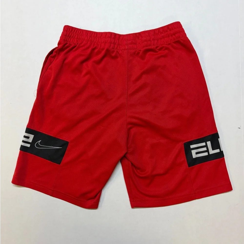 Nike Elite Kid’s Large Red Athletic Basketball Shorts